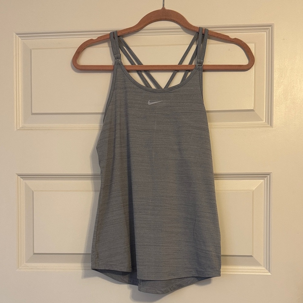 Brand New With Tags Nike Women's Strappy Gray Tank Top